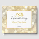 Search for 50th anniversary wedding guest books Simple