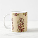 Search for floral motif mugs Blue
