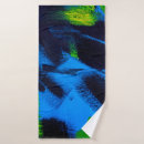 Search for blue and yellow bath towels Black