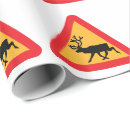 Search for swedish christmas wrapping paper Santa