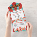 Search for circus ticket invitations Retro