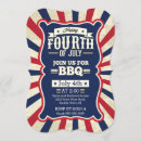 Search for independence day invitations Vintage