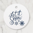 Search for christmas wedding favour tags Snow