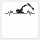 Search for construction worker stickers Excavator