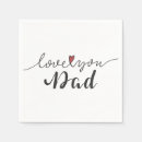 Search for happy fathers day napkins Elegant
