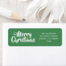 Search for christmas font for the return address labels Xmas