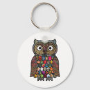 Search for patchwork rounded key rings Animal