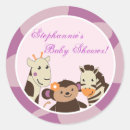 Search for zebra birthday party stickers Monkey