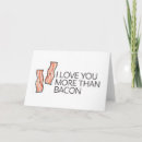 Search for i love bacon cards Food
