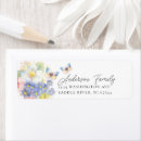 Search for butterflies return address labels Watercolor