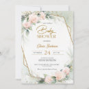 Search for gold frame baby shower invitations Eucalyptus