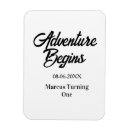 Search for 1st birthday magnets Calligraphy typography elegant