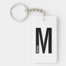 Search for initial rectangular key rings Black