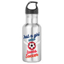 Search for girls soccer water bottles For her
