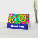 Search for peace sign cards Groovy