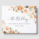 Search for fall autumn wedding guest books Modern