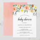 Search for couple baby girl shower invitations Watercolor