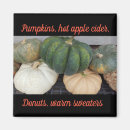 Search for pumpkin magnets Fall