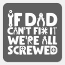 Search for fathers day tools stickers Humour