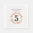 Search for happy birthday napkins Chic