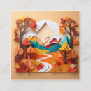 Search for seasons business cards Leaves