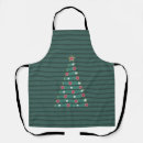 Search for evergreen aprons Christmas tree