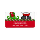 Search for peppermint candy return address labels Whimsical