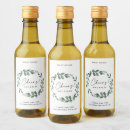 Search for mini wine bottles weddings Greenery