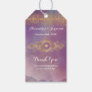 Search for celestial wedding favour tags Purple