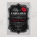 Search for red fifty and fabulous invitations For her