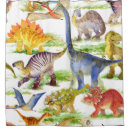 Search for dinosaurs shower curtains Seamless