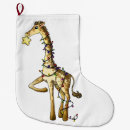 Search for giraffe christmas stockings African