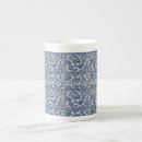 Search for blue and white china mugs Pattern