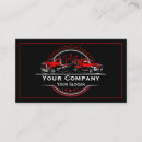 Search for towing company business cards Hauling