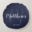 Search for family name cushions Blue