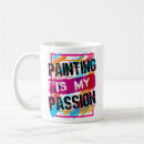 Search for artists paint mugs Oil