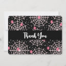 Search for spider thank you cards Scary