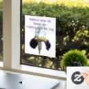 Search for floral window decals Garden