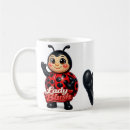 Search for cute funny ladybug mugs Red
