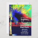 Search for neon beach invitations Pool