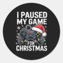Search for pause stickers Xmas
