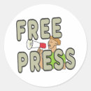 Search for press stickers Reporter