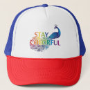 Search for peacocks hats Colourful