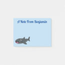 Search for shark post it notes Fish