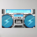 Search for old school music posters Boombox