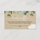 Search for book raffle baby shower invitations Greenery
