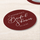 Search for burgundy coasters Minimalist