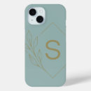 Search for gold frame iphone cases Monogram initial