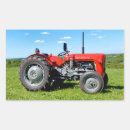 Search for vintage tractor stickers Red