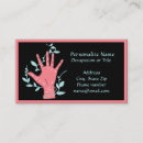 Search for horoscope business cards Psychic